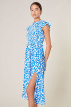 Load image into Gallery viewer, Palms Smocked Midi Dress
