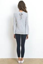 Load image into Gallery viewer, Bell Sleeve Knit with Back Tie
