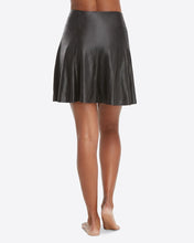 Load image into Gallery viewer, SPANX Faux Leather Skater Skirt
